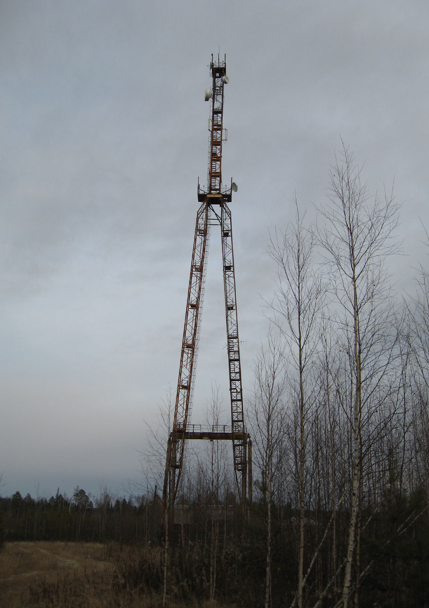 Башня сотовой связи высотой 70м, ОАО «МТС», ХМАО